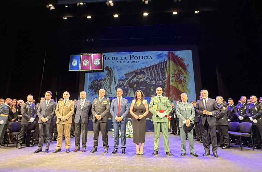 Celebración del Día de la Policía Nacional en Almería