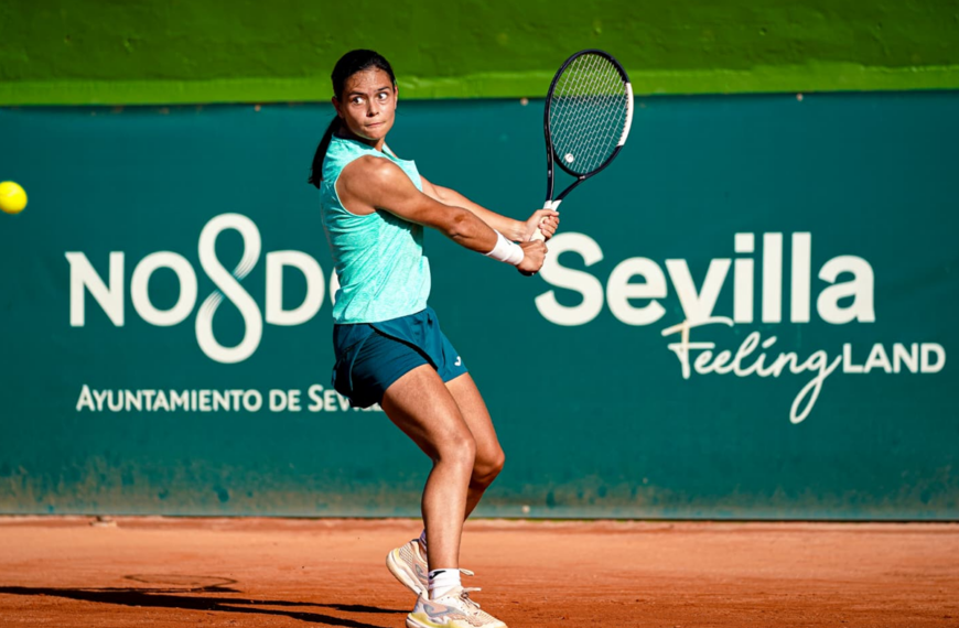 María García se planta en las semis de la Copa Nadia - Foto Fernando Vázquez