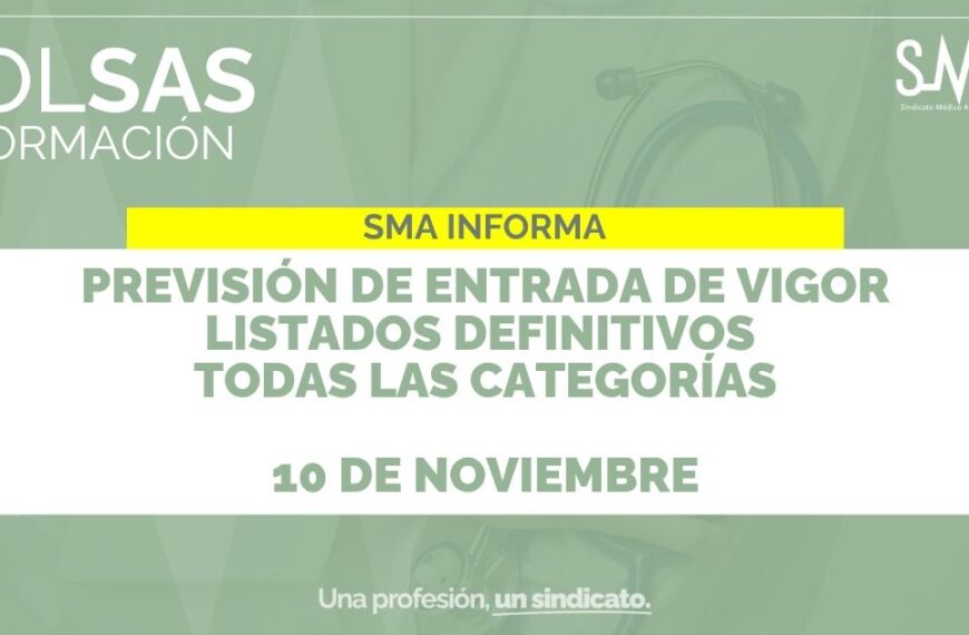 Información sobre Bolsas de Empleo - Sindicato Médico Andaluz