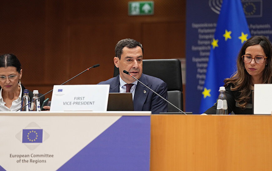 Moreno Exige a Europa Mayor Financiación para Combatir Sequías e Incendios Forestales