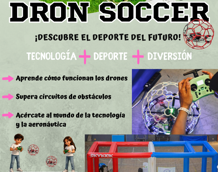 Nace un Nuevo Taller Federativo: "Dron Soccer"