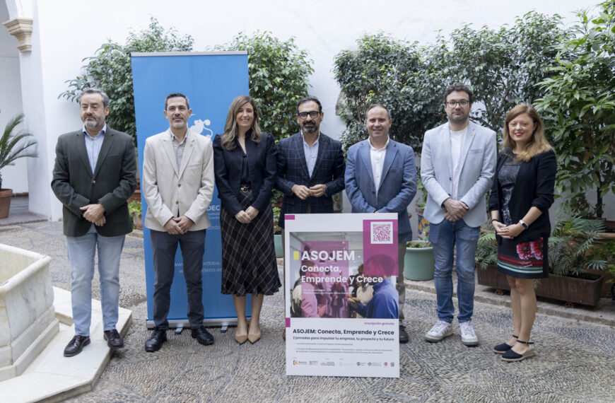 Puente Genil albergará jornadas de emprendimiento gracias a la colaboración entre la Diputación y ASOJEM