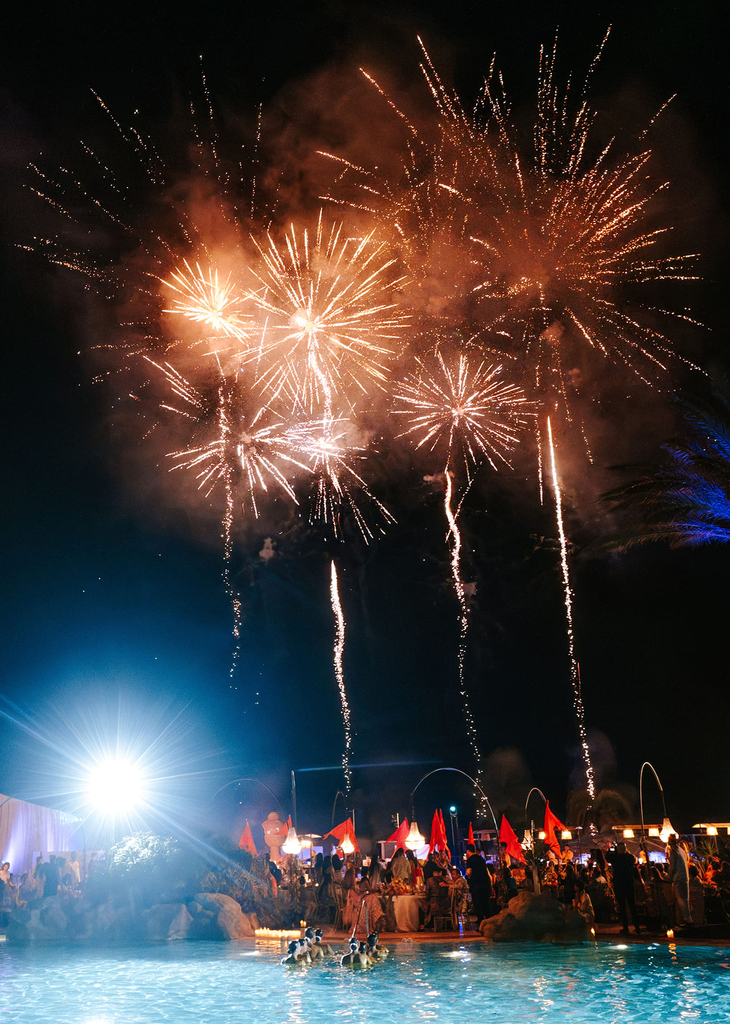 Más de 1,5 millones de dólares, tres días de fiesta y estrellas internacionales: la espectacular boda hindú que ha sorprendido a Gran Canaria 2 celebracion boda hindu 2